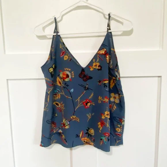 Abercrombie & Fitch Cute Lightweight Summer Floral Tank Top - Picture 5 of 5